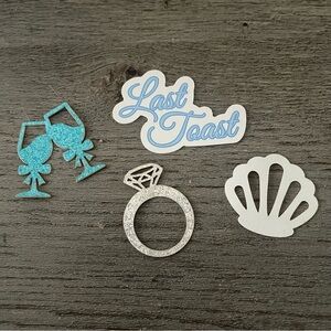 NWOT Last Toast on the Coast Bachelorette Party Confetti